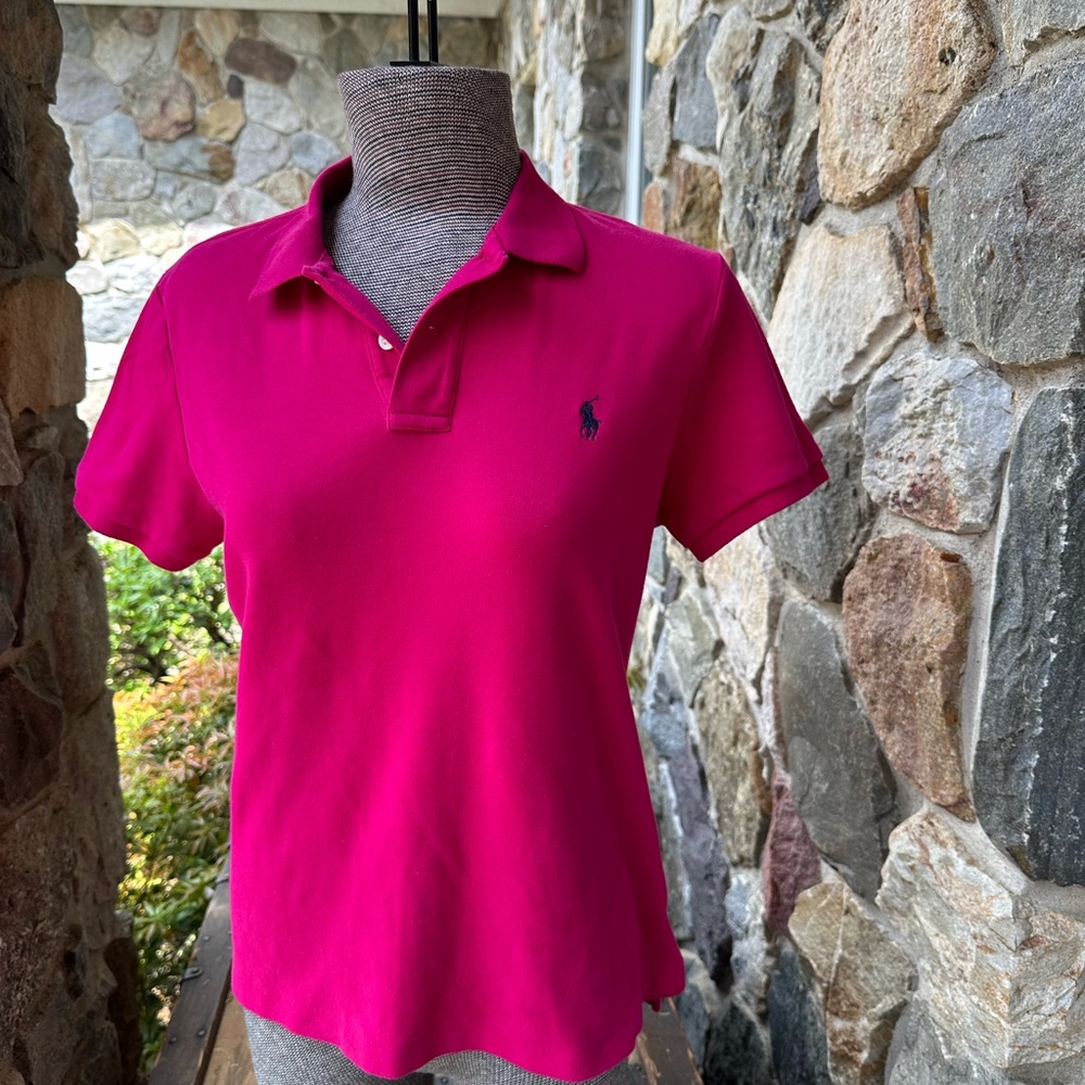 Ralph Lauren raspberry polo